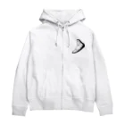 kimchinのシュールな歪んだ時計 Zip Hoodie