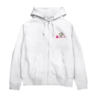 ichiko2022の発見くんの大きな発見！目を丸くする！ Zip Hoodie