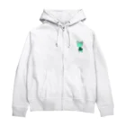 pipro(ぴぷろ)のカエルドノ(ponchozoo) Zip Hoodie