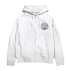 クチバシのinfoさんありがとう_ブラック Zip Hoodie