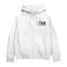 西瓜通信 SHOPのカレーマグカップモンスター Zip Hoodie