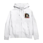 小島ふかせ画伯のボッタクリ商売の小島ふかせの幼少期です。 Zip Hoodie