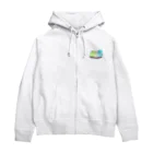 masumi maedaの寄り添う　マメルリハ　 Zip Hoodie