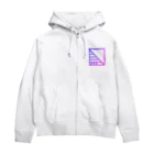 島本わかば🔰🐟🥕とりもとの島本ロゴ　グラデーション1 Zip Hoodie