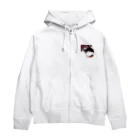 カメリアSHOPの猫の風来ボス Zip Hoodie