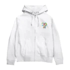 twoあんどtwoのポップあんどクラシック Zip Hoodie