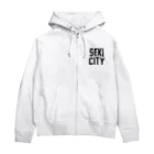 JIMOTO Wear Local Japanの関市 SEKI CITY ジップパーカー