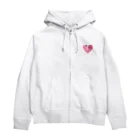 えりぱん💖のNo tied to anyone. Zip Hoodie