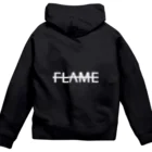 FLAMEのFLAME LOGO ZIP UP HOODIE Zip Hoodie