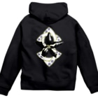RMk→D (アールエムケード)の螺旋桔梗 Zip Hoodie