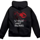 Strawberry Vibes のMASAMI GIRL SERIAL 濃い色 Zip Hoodie