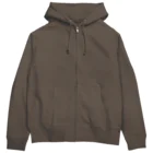 ボダコのレオの仕事する猫　フードデリバリー編 Zip Hoodie