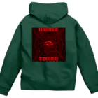 Ａ’ｚｗｏｒｋＳの8-EYES SPIDER RED Zip Hoodie