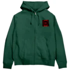 Ａ’ｚｗｏｒｋＳの8-EYES SPIDER RED Zip Hoodie