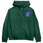 Ａ’ｚｗｏｒｋＳのニコちゃんクロスボーン BLU Zip Hoodie