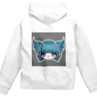 ｍｏｕｓｕｇｕのmousugu ロゴパーカー　 Zip Hoodie