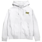 DINKY JUNK OFFICIAL WEB SHOPのDINKY JUNK ユニットロゴグッズ WHITE Zip Hoodie