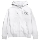 tacast放送局/教素のEscくん(くらしっく:白） Zip Hoodie