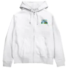 AkironBoy's_Shopのうさぎと小鳥　Harmony Zip Hoodie