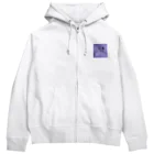 ざっか 夜光昼夢の#息嘯 Zip Hoodie