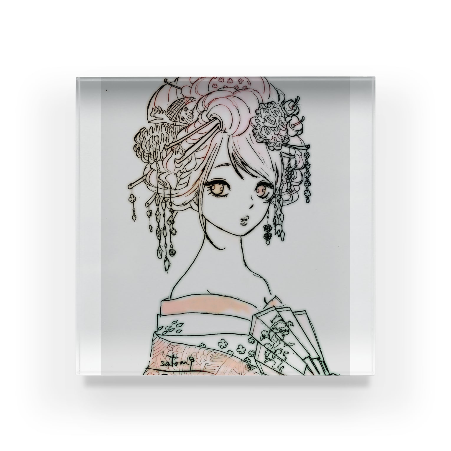 Japan Image イラスト 花魁