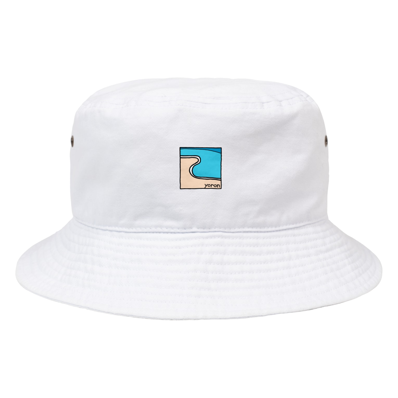 与論島の正方形イラスト Bucket Hat By Kazuki Ta Ootkzk Suzuri