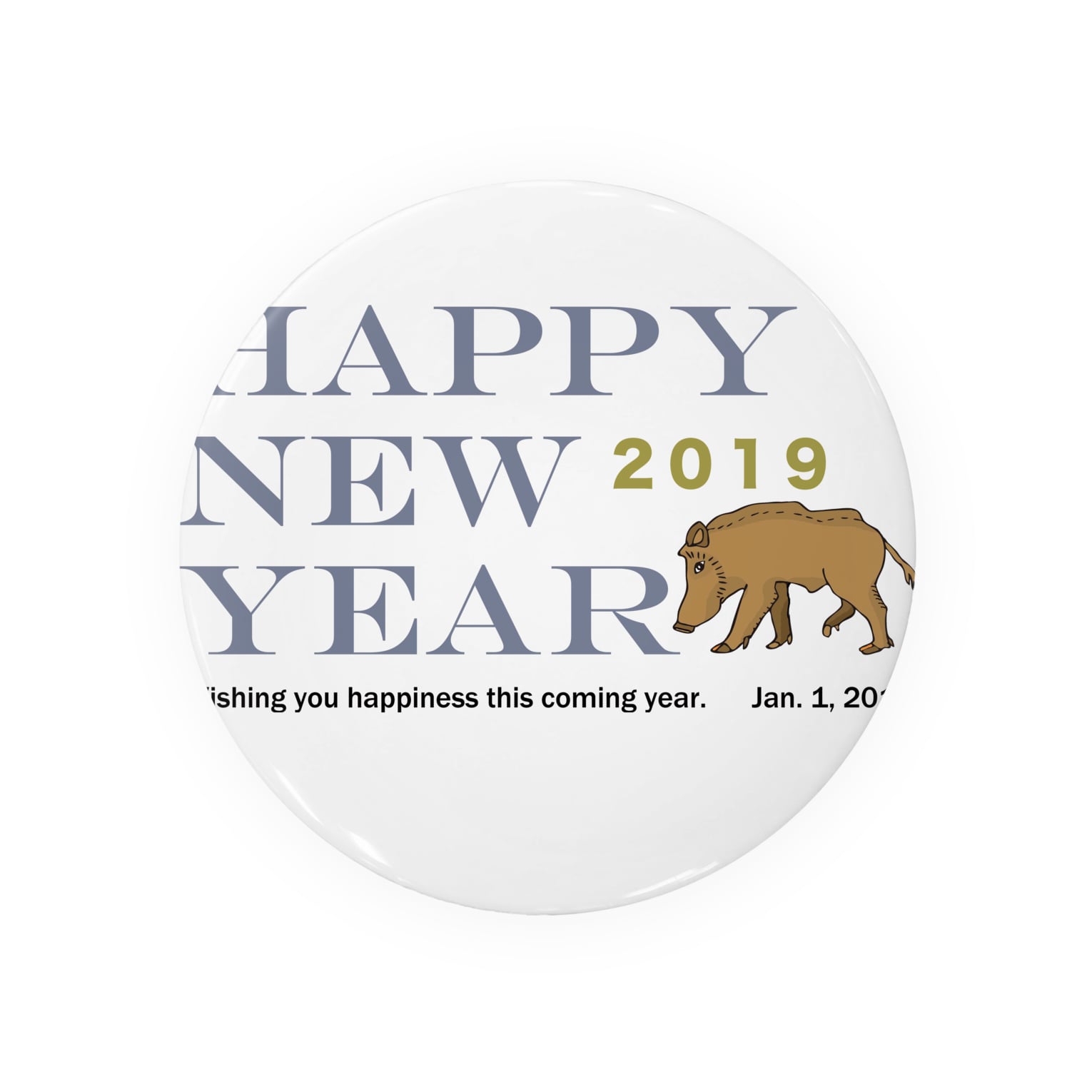2019亥年の猪のイラスト年賀状イノシシ ジルトチッチのデザイン 2019亥年の猪のイラスト年賀状イノシシ ジルトチッチのデザイン