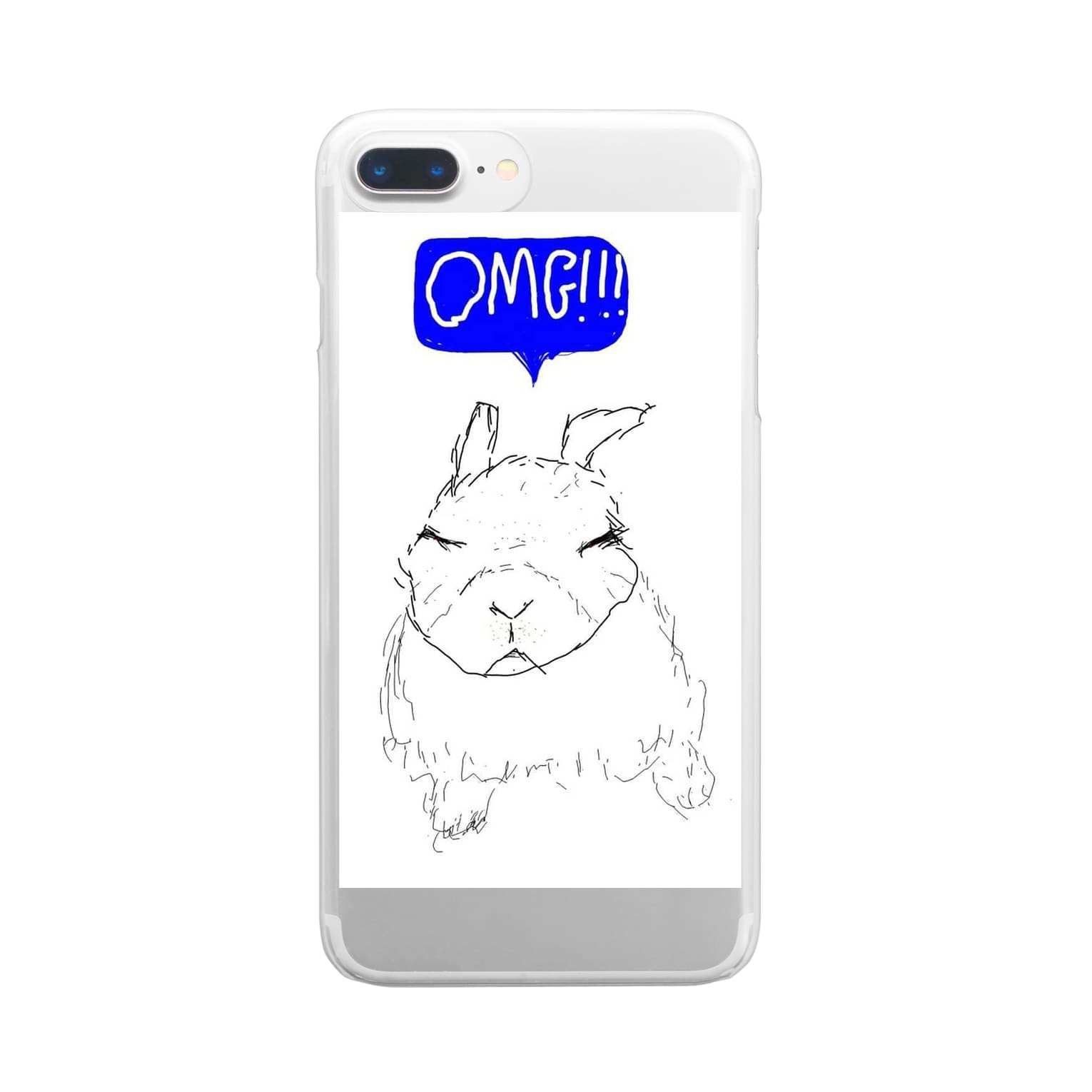 激おこ丸吉くんイラスト版 Clear Smartphone Cases Iphone By うさぎ