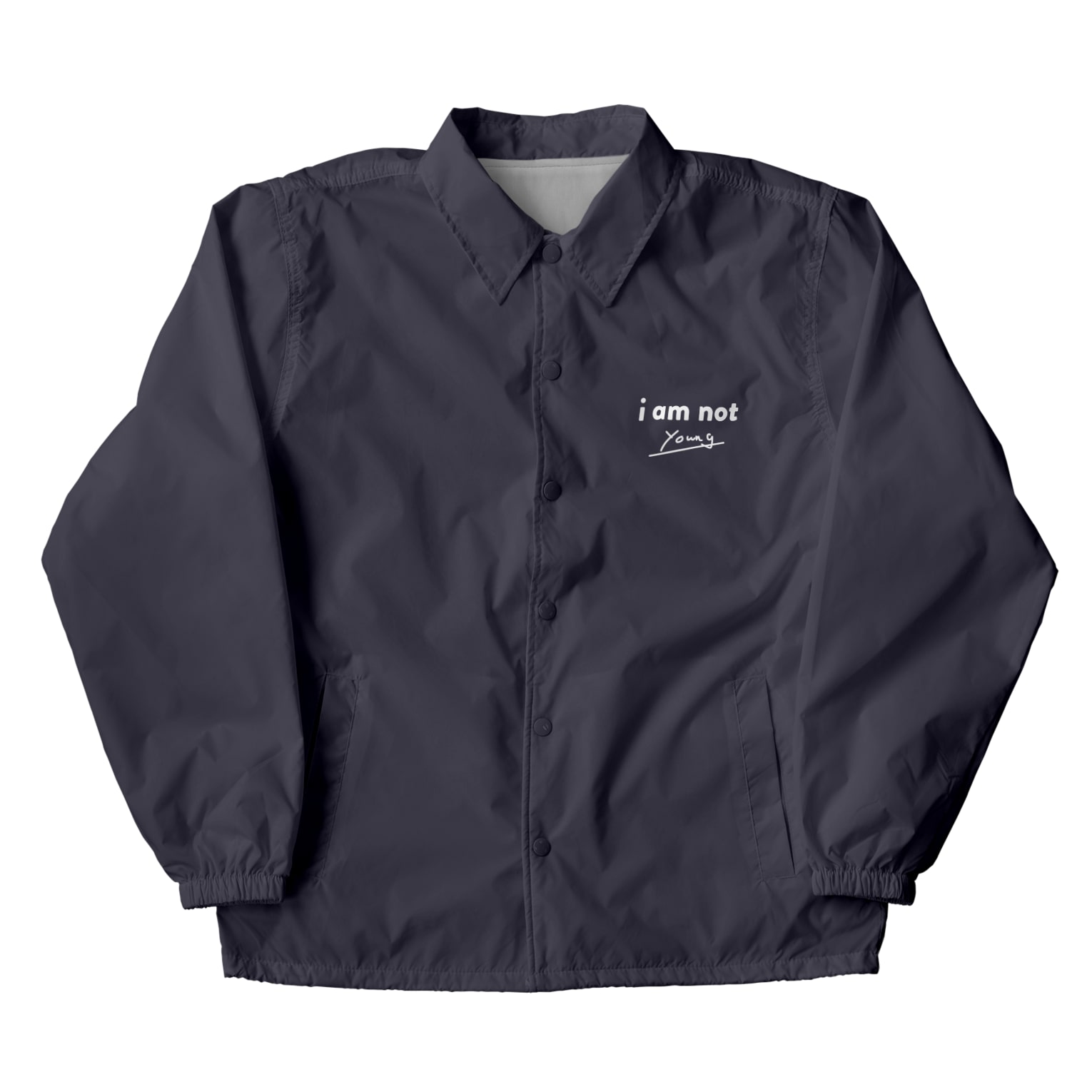 i am not young rooo store rooo illust のコーチジャケット通販