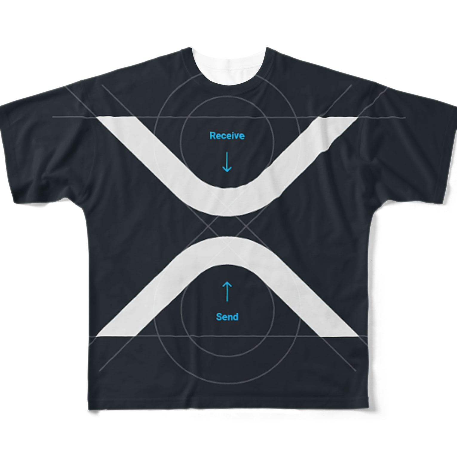 xrp new symble フルグラフィック 仮想通貨グッズ Tシャツ 専門店