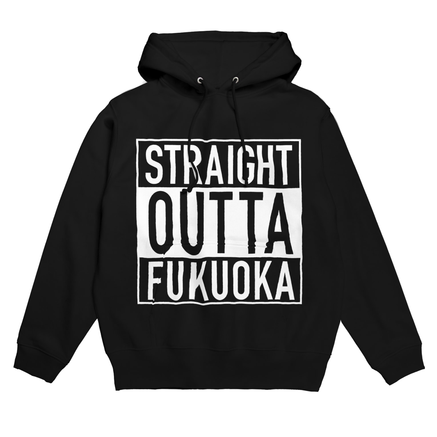 STRAIGHT OUTTA FUKUOKA パーカー