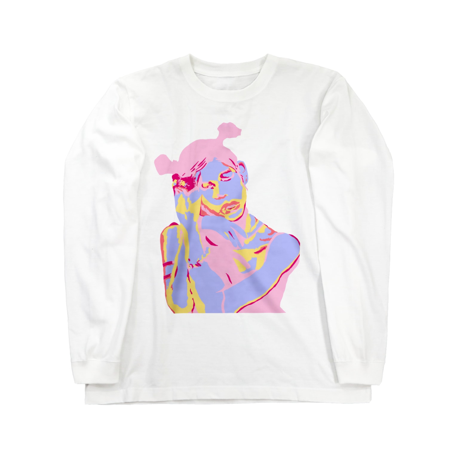 Andy Warhol 水原希子 風 Nahopaのロングスリーブtシャツ通販 Andy Warhol 水原希子 風 Nahopaのロングスリーブtシャツ通販