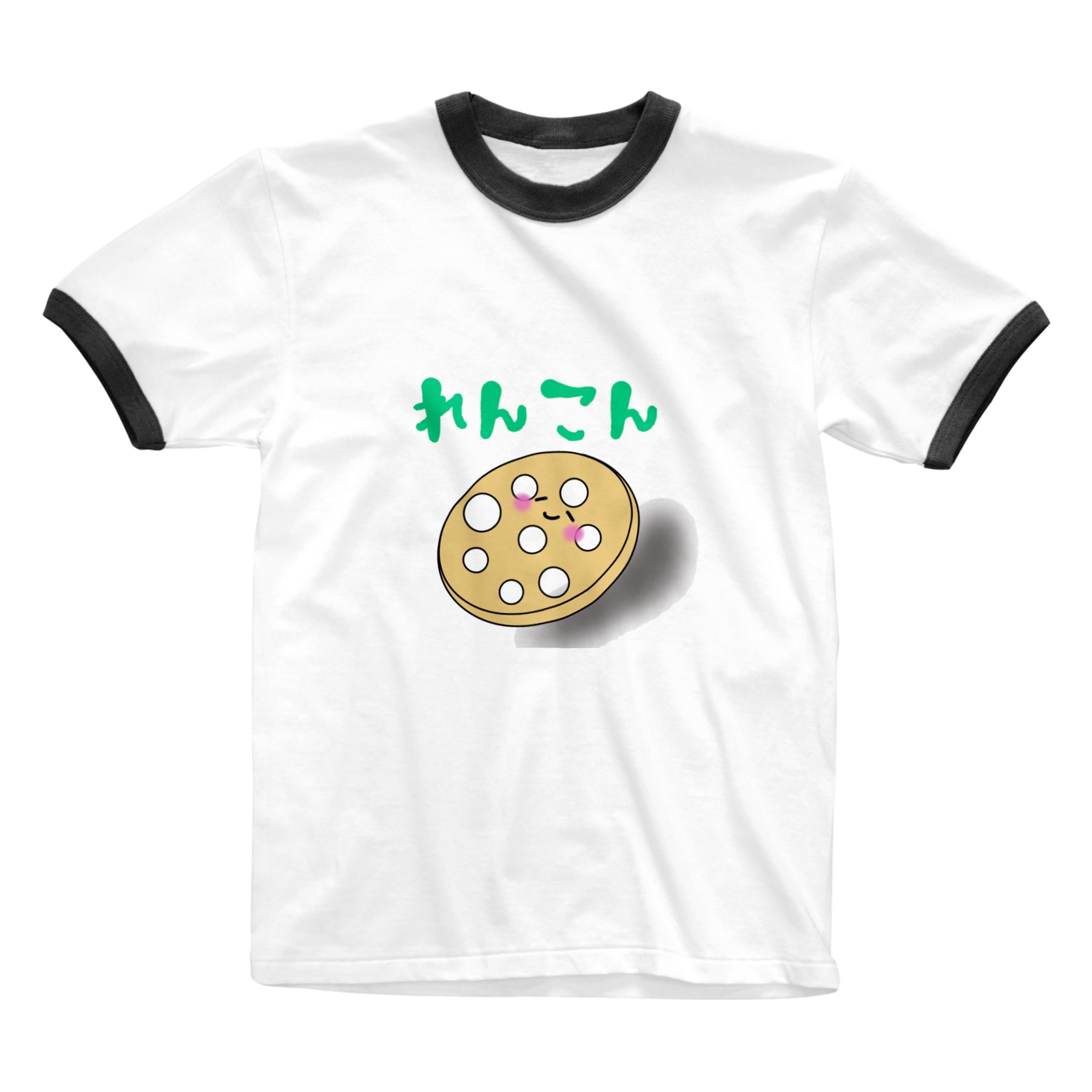 ほのぼのれんこん Yoshifactoryのリンガーtシャツ通販 Suzuri スズリ