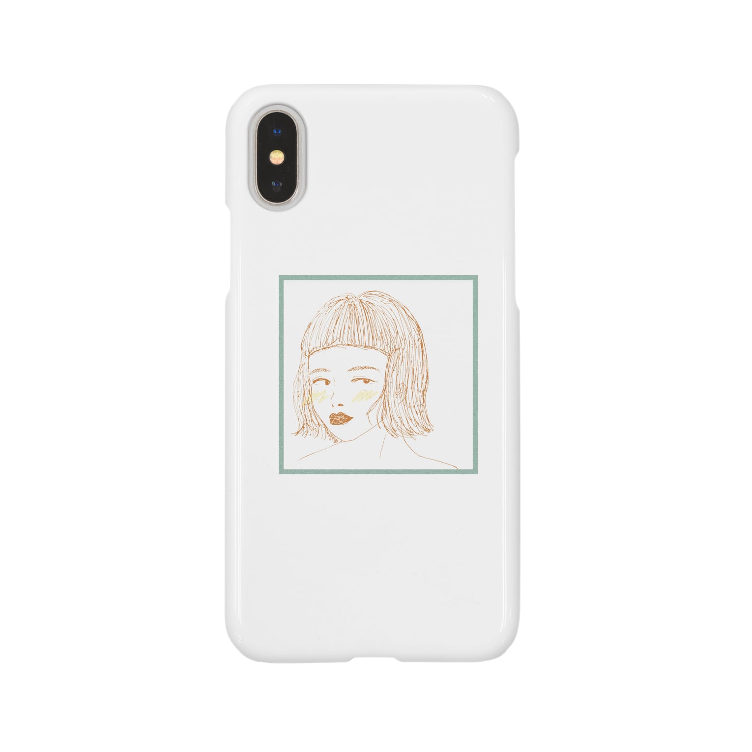 Shiranpuriガール Jino Jino Jinojino のスマホケース Iphone