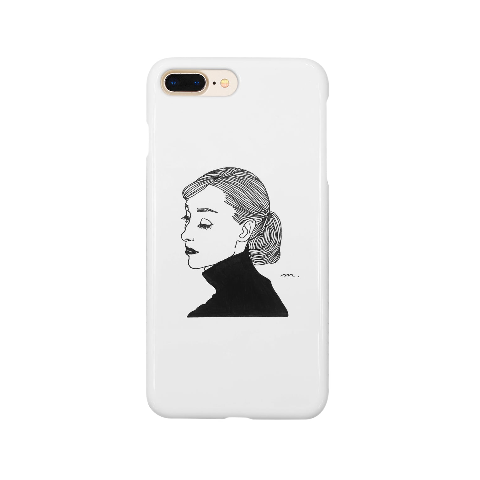オードリーヘプバーンに憧れて M I Am M のスマホケース