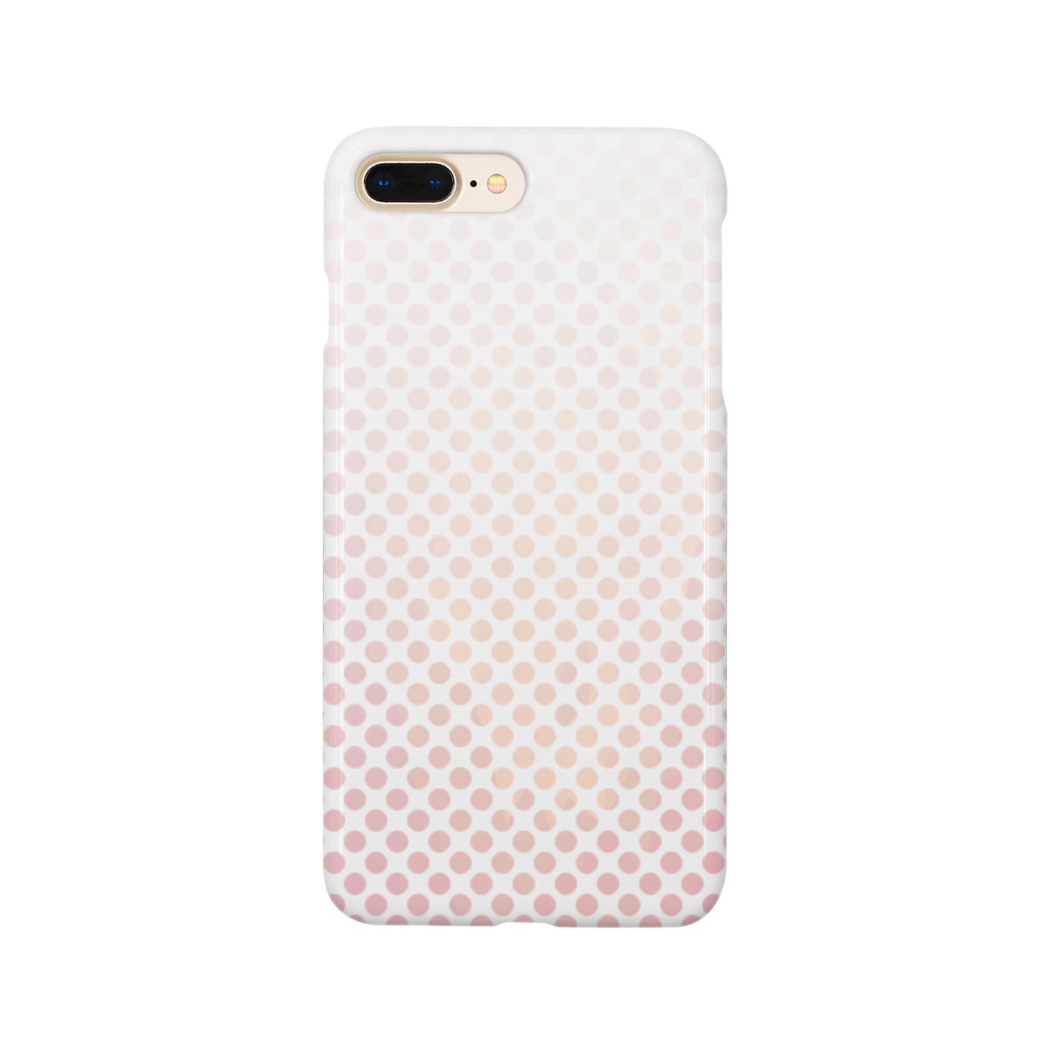 オレンジグラデーションドット Yukito Etoileのスマホケース Iphone オレンジグラデーションドット Yukito Etoileのスマホケース Iphone
