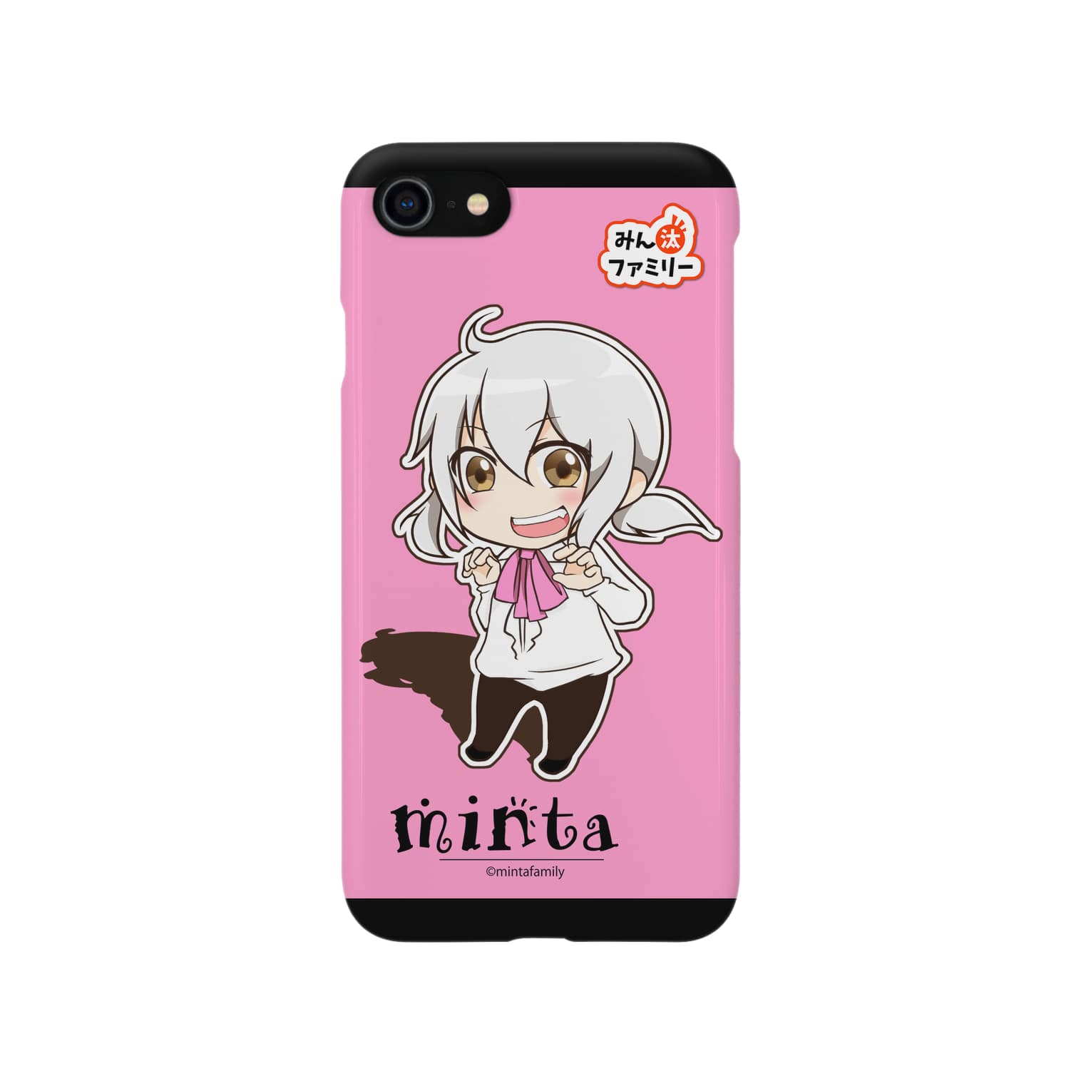 Minta アニメ風スマホケース みん汰ファミリー ゆっくり実況 Minta Family のスマホケース Iphoneケース 通販 Suzuri スズリ