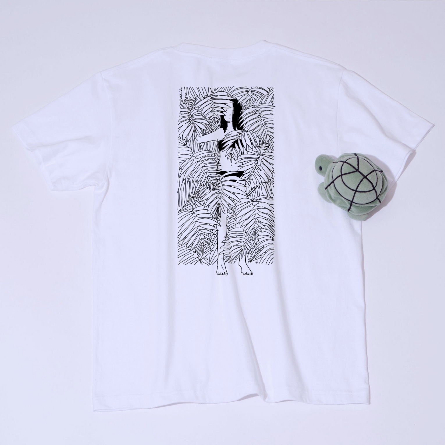 Palm Tree Illusion Black Line Tシャツ By 石山さやか Suzuriの100tee Suzuri Palm Tree Illusion Black Line Tシャツ By 石山さやか Suzuriの100tee Suzuri