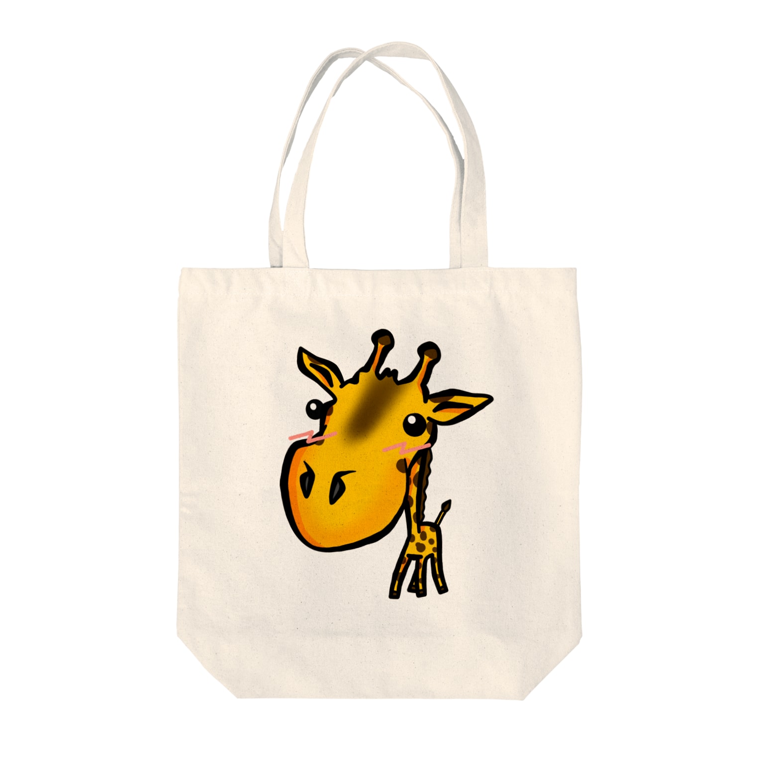 キリンのイラストグッズ Tote Bags By お絵描き看護師 Nursemannobuo Suzuri