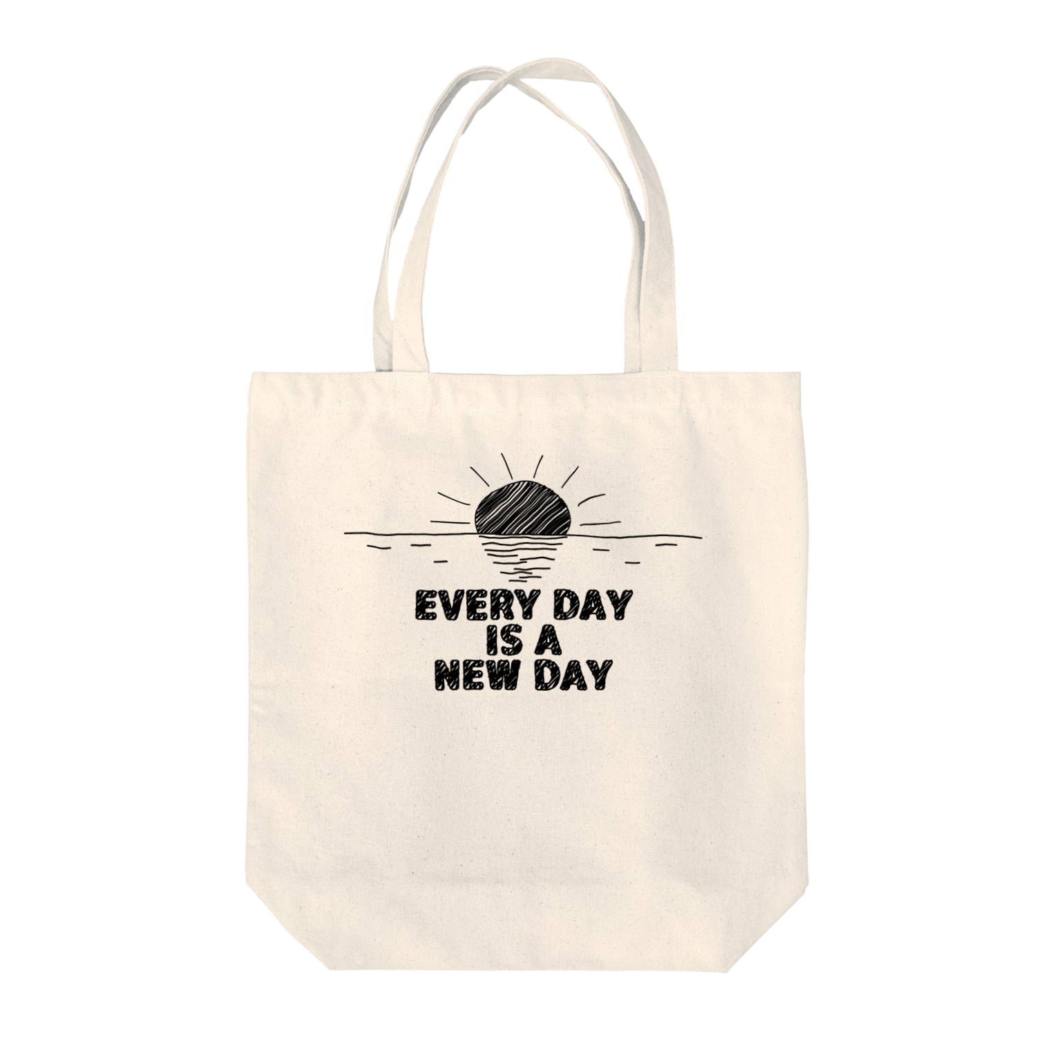 every day is a new day sundayのトートバッグ通販 suzuri スズリ