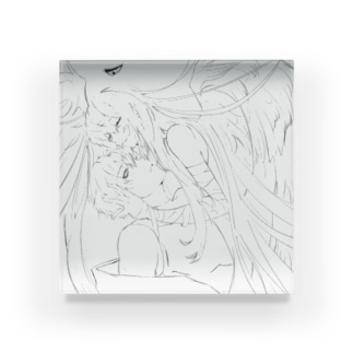 Just stay by my side forever Acrylic Block