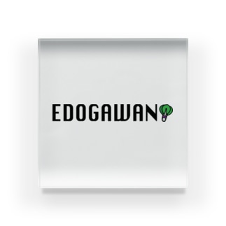 EDOGAWAN Acrylic Block