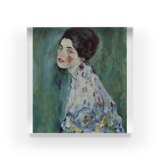 グスタフ・クリムト / 1917 /Portrait of a Lady / Gustav Klimt Acrylic Block