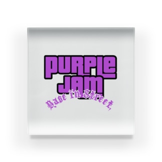 Purple Jam Acrylic Block Acrylic Block