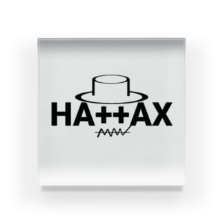 HATTAX LOGO Acrylic Block