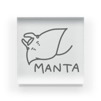 MANTA Acrylic Block
