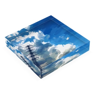 「空中遊泳」 Acrylic Block