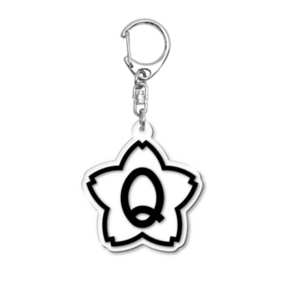 Japanese Girl's Special Dreaming Friends <需品器材・被服・燃料・糧食：黒> Acrylic Key Chain