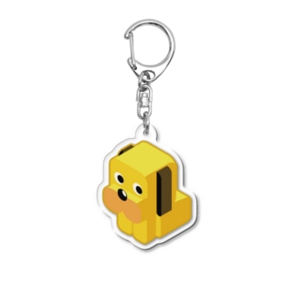 黄色い犬くん Acrylic Key Chain