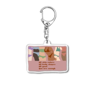 You are enough  Acrylic Key Chain